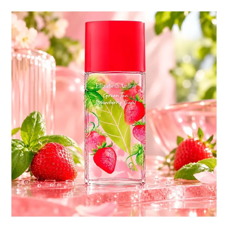 Elizabeth Arden Green Tea Strawberry Basil Eau de Toilette Feminino 100ml — foto 3