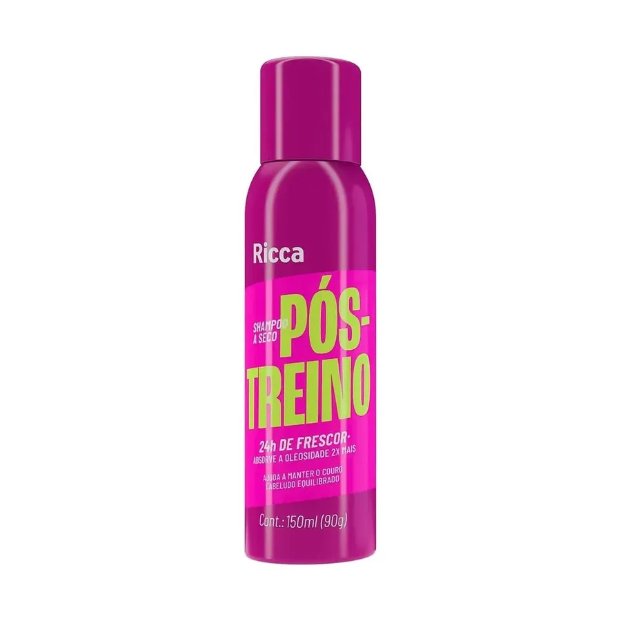 Shampoo Ricca A Seco Pos Treino 150ml