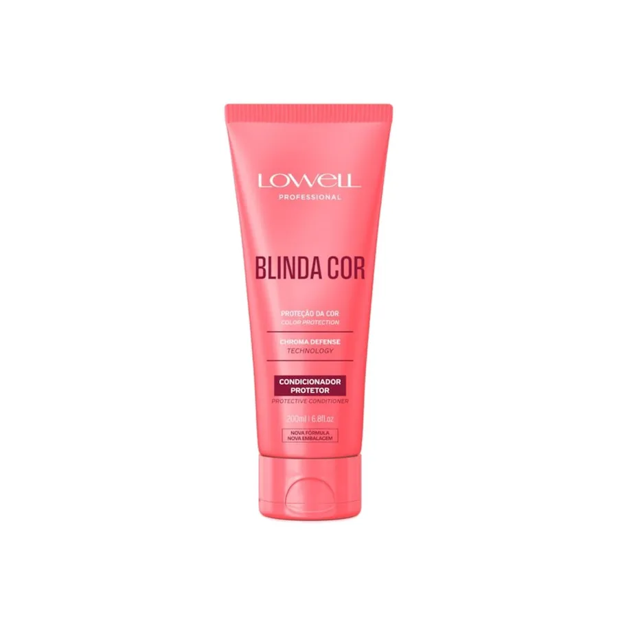 Condicionador Blinda Cor Lowell - Proteção e Hidratação para Cabelos Coloridos 200ml
