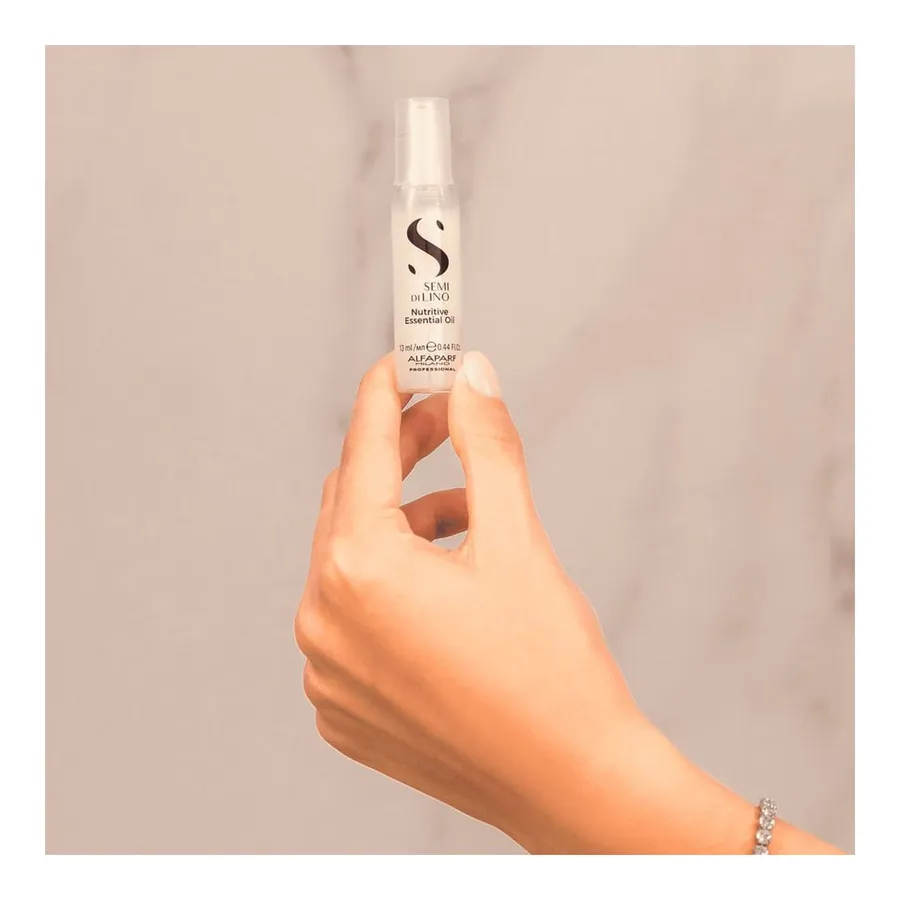Ampola Alfaparf Milano Professional Semi di Lino Moisture Essential Oil 13ml — foto 3