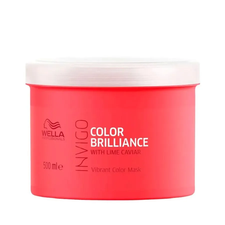 Máscara para Cuidado da Cor Wella Professionals Invigo Color Brilliance 500ml