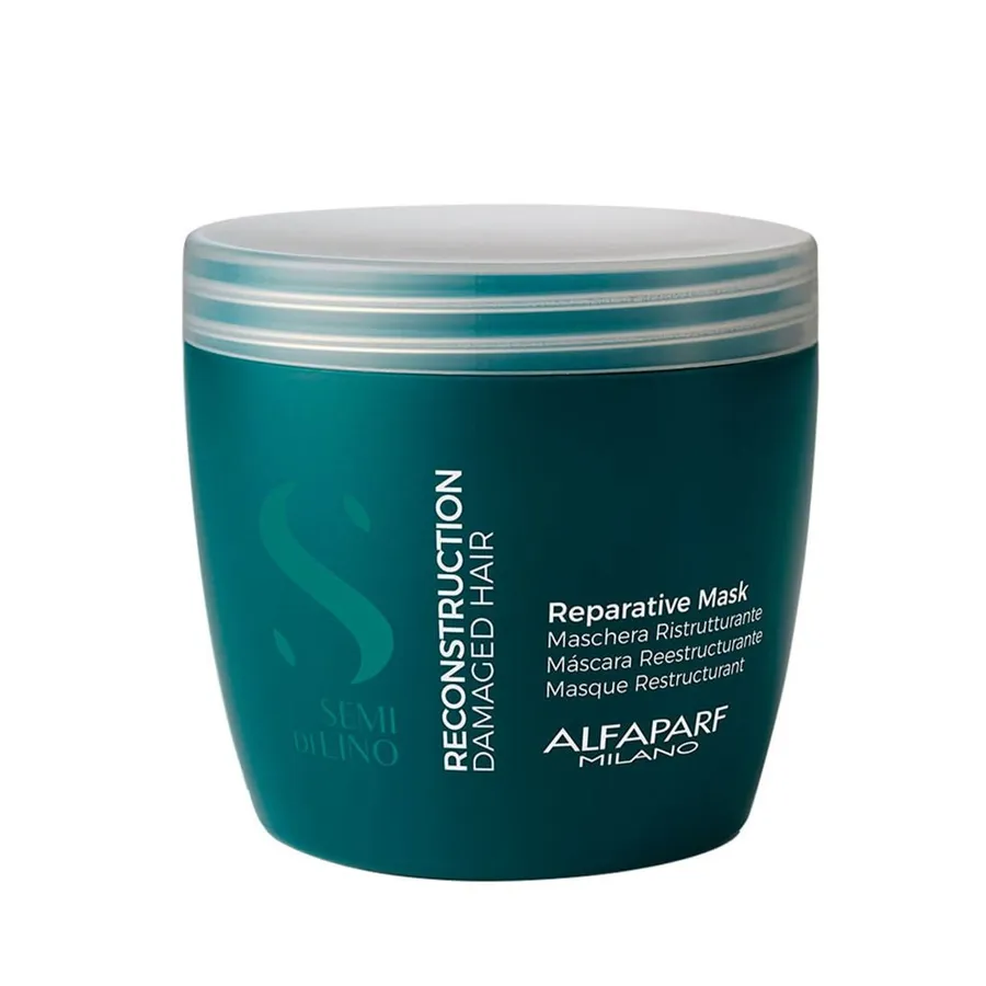 Máscara Alfaparf Milano Professional Semi Di Lino Reconstruction Reparative 500ml