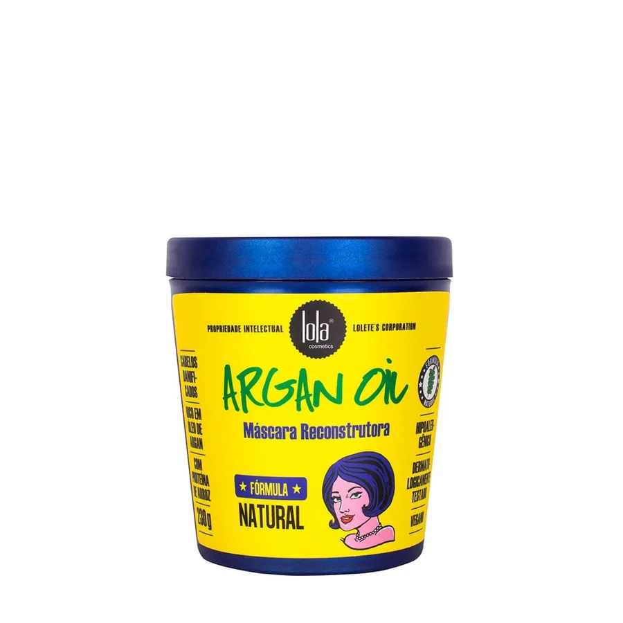 Lola From Rio Máscara de Reconstrução Lola Cosmetics Argan Oil 230g