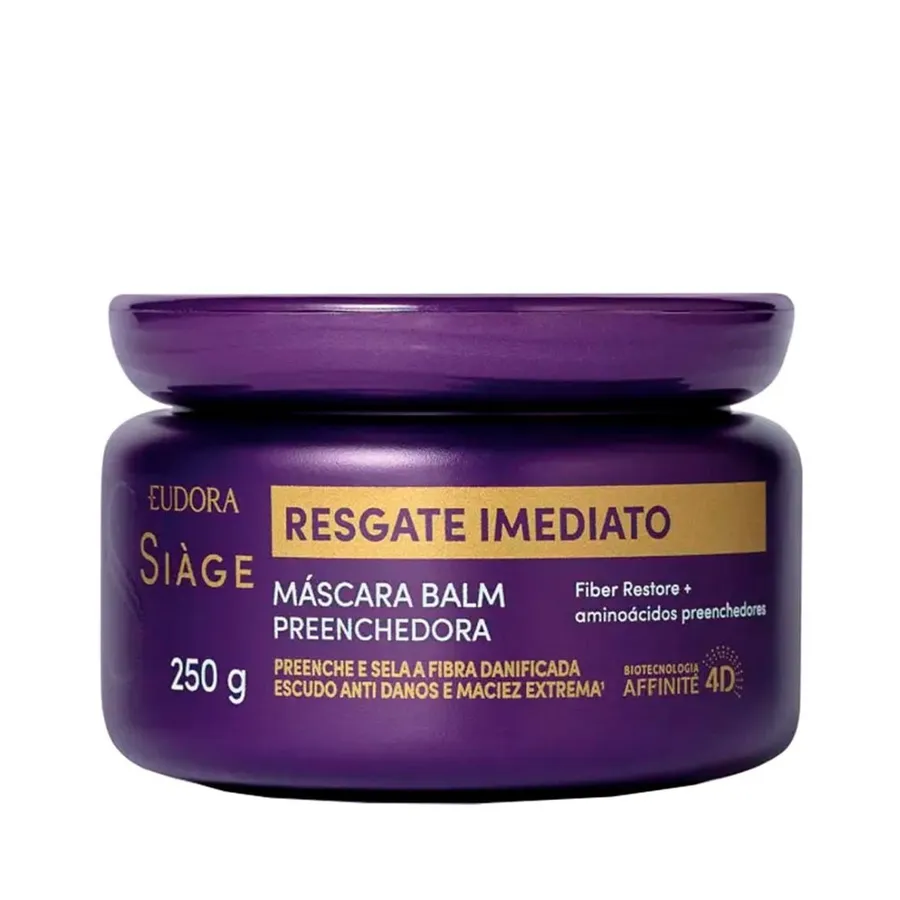Máscara Capilar Eudora Siàge Resgate Imediato 250g