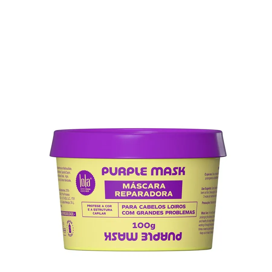 Máscara Lola From Rio Purple 100g