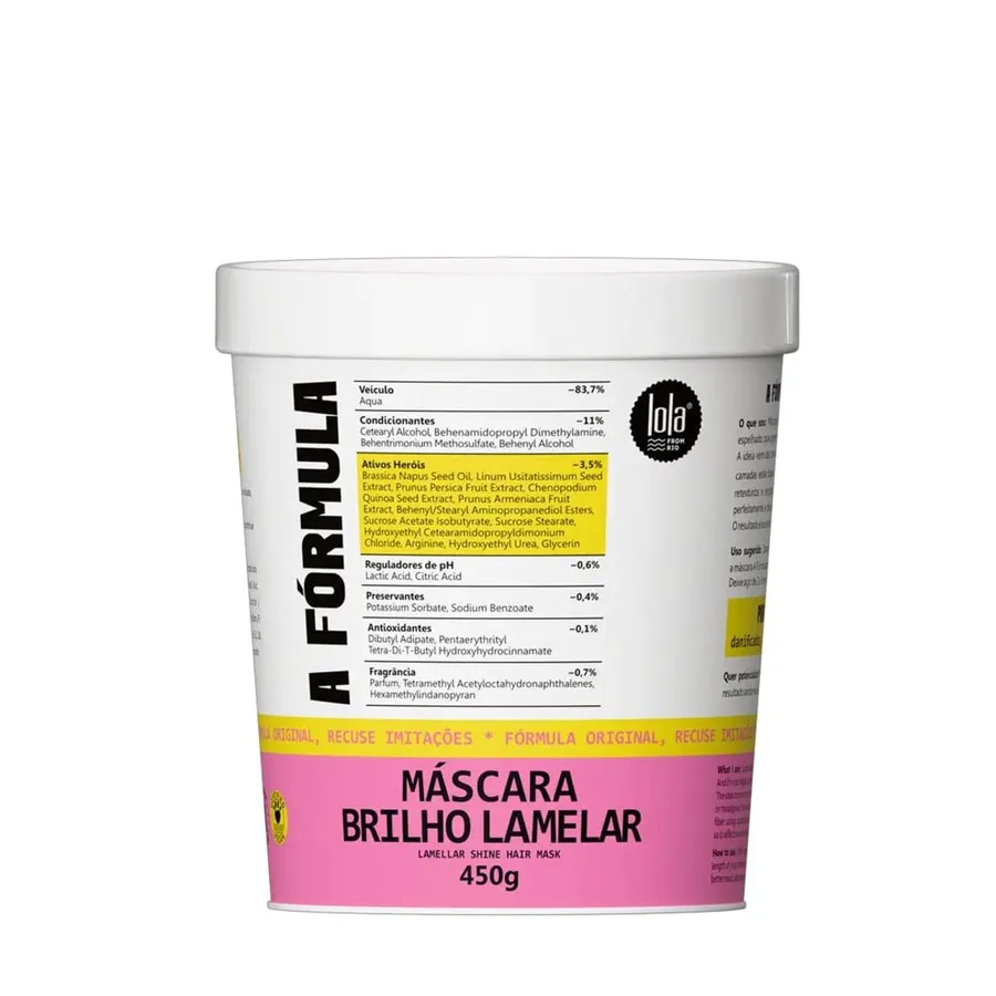 Máscara Lola From Rio a Fórmula 450g