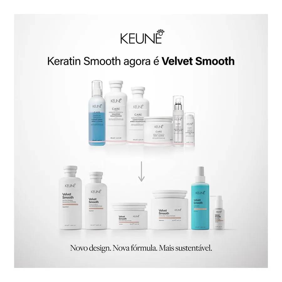 Máscara Keune Care Velvet Smooth 250ml — foto 3