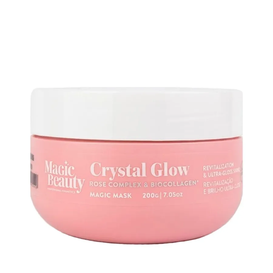 Máscara Magic Beauty Crystal Glow Collagen 200g