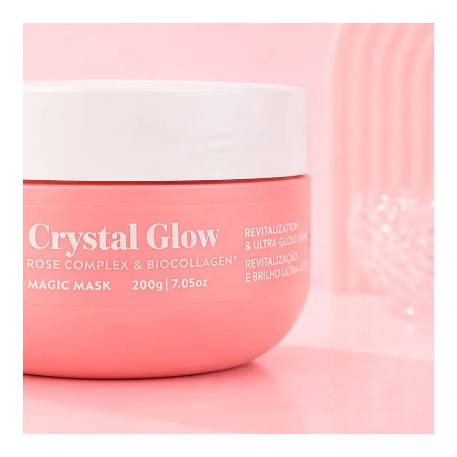 Máscara Magic Beauty Crystal Glow Collagen 200g — foto 3