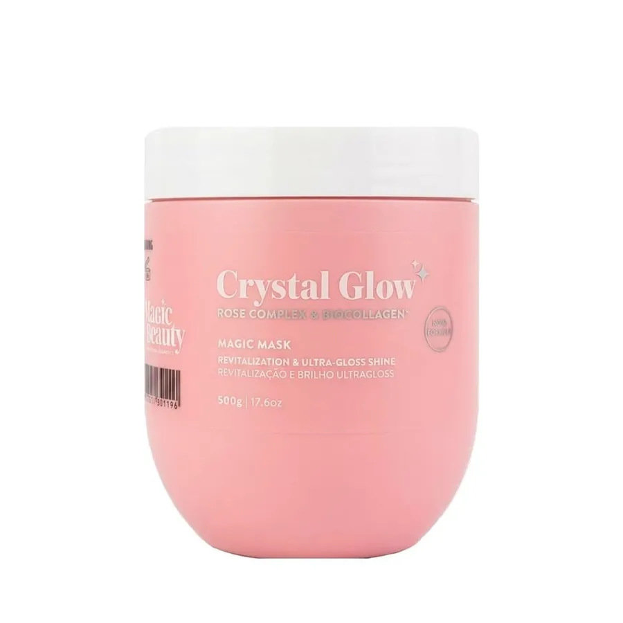 Máscara Magic Beauty Crystal Glow Collagen 500g