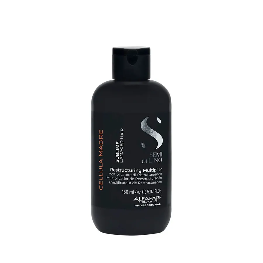 Multiplicador de Reconstrução Alfaparf Milano Professional Semi Di Lino Sublime Cellula Madre 150ml