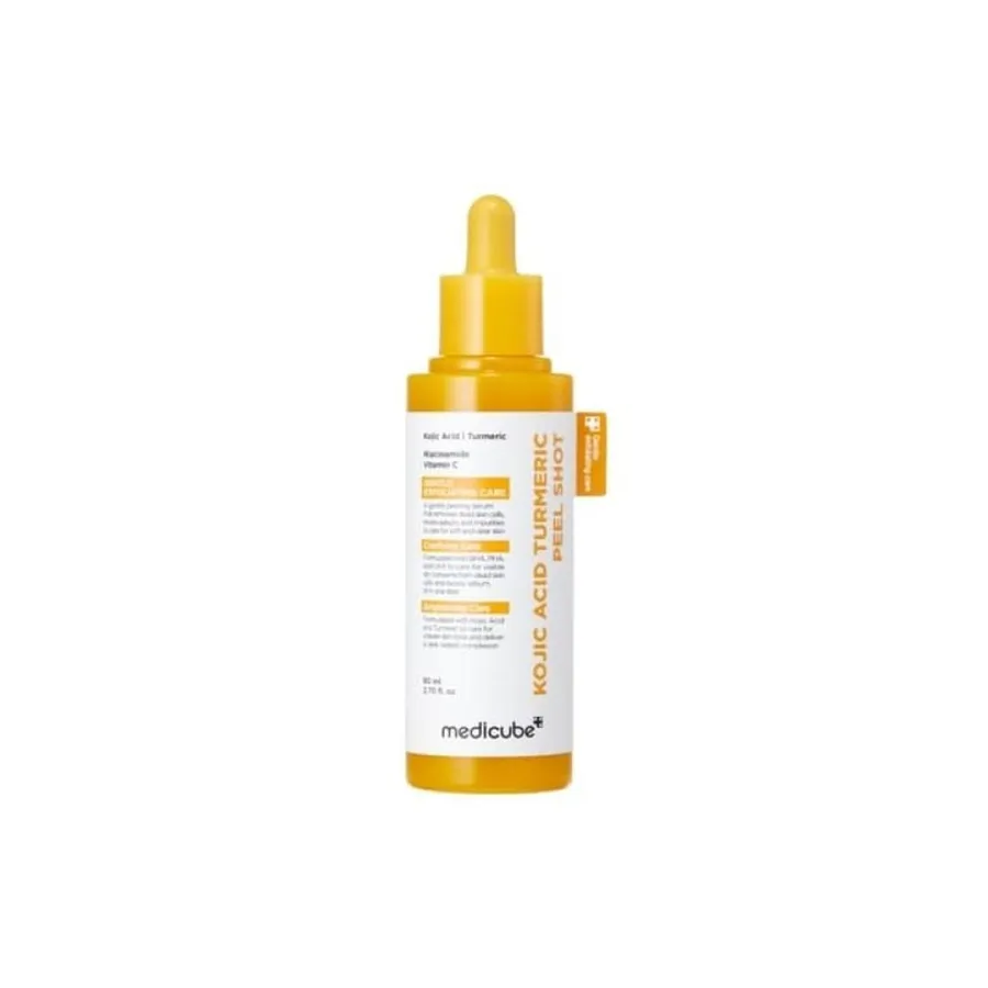 Medicube Shot Peeling Iluminador de Ácido Kójico e Cúrcuma 80ml