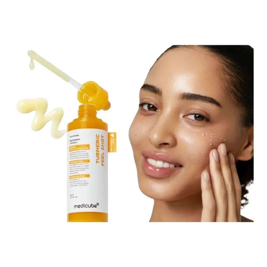 Medicube Shot Peeling Iluminador de Ácido Kójico e Cúrcuma 80ml — foto 3