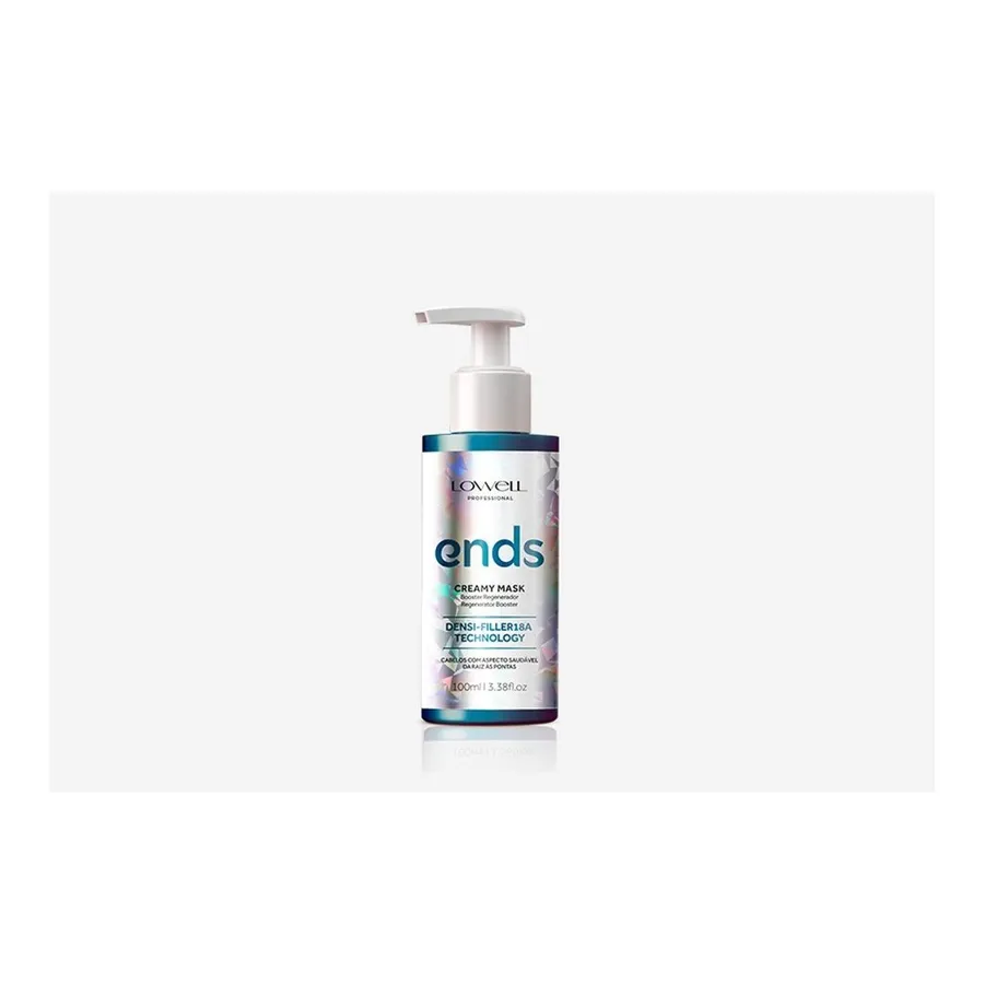 Máscara Cremosa Ends Densi-Filler18A Lowell - Regeneração e Brilho 100ml