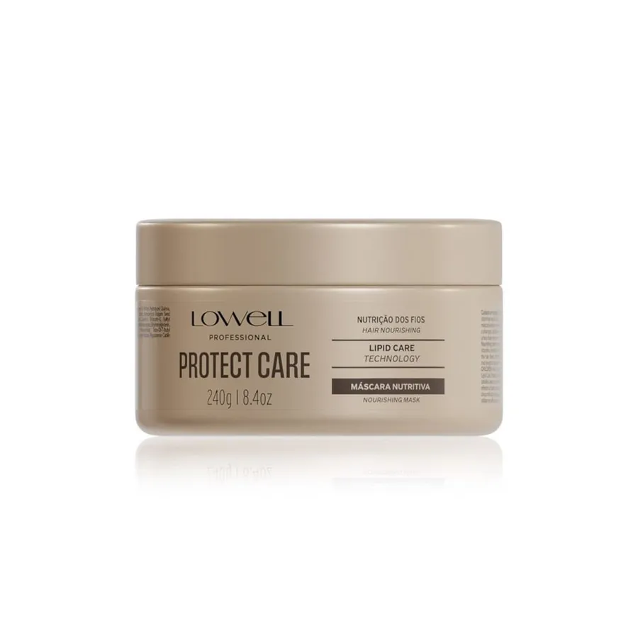 Máscara Nutritiva Protect Care Lowell - Nutrição e Proteção Capilar Avançada 240g
