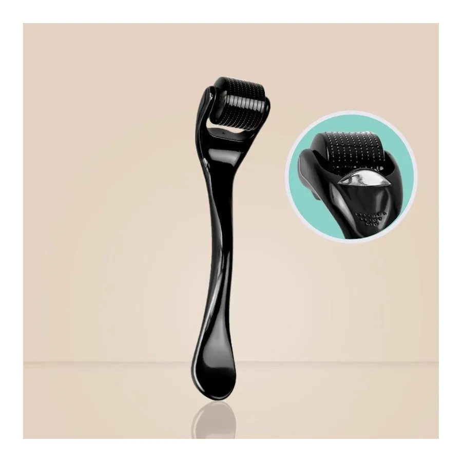 Bela Vital DermaRoller 0,5mm: Rolo Estimulador para Crescimento Capilar