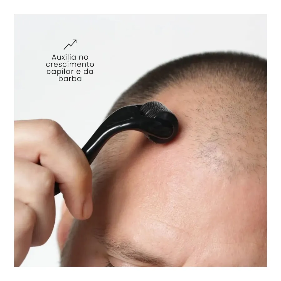 Bela Vital DermaRoller 0,5mm: Rolo Estimulador para Crescimento Capilar — foto 3