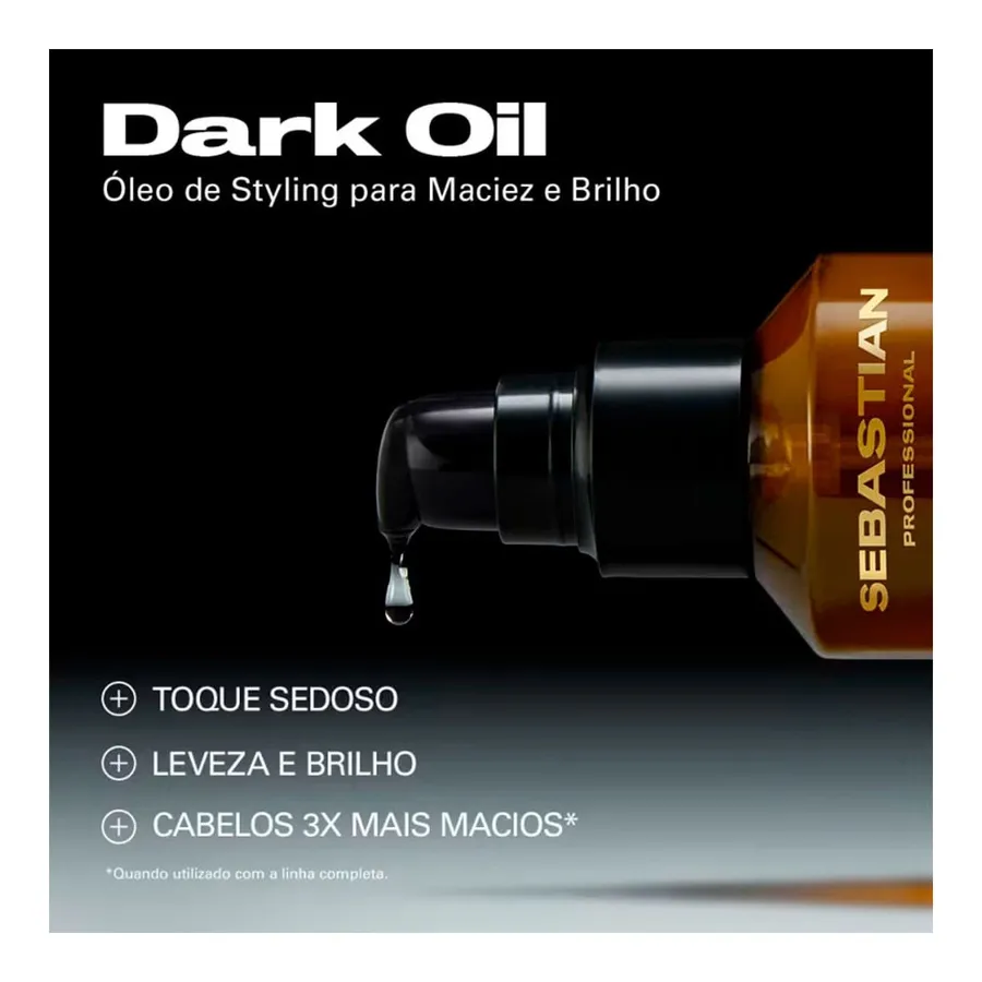 Óleo Capilar Sebastian Professional Dark Oil 100ml — foto 3