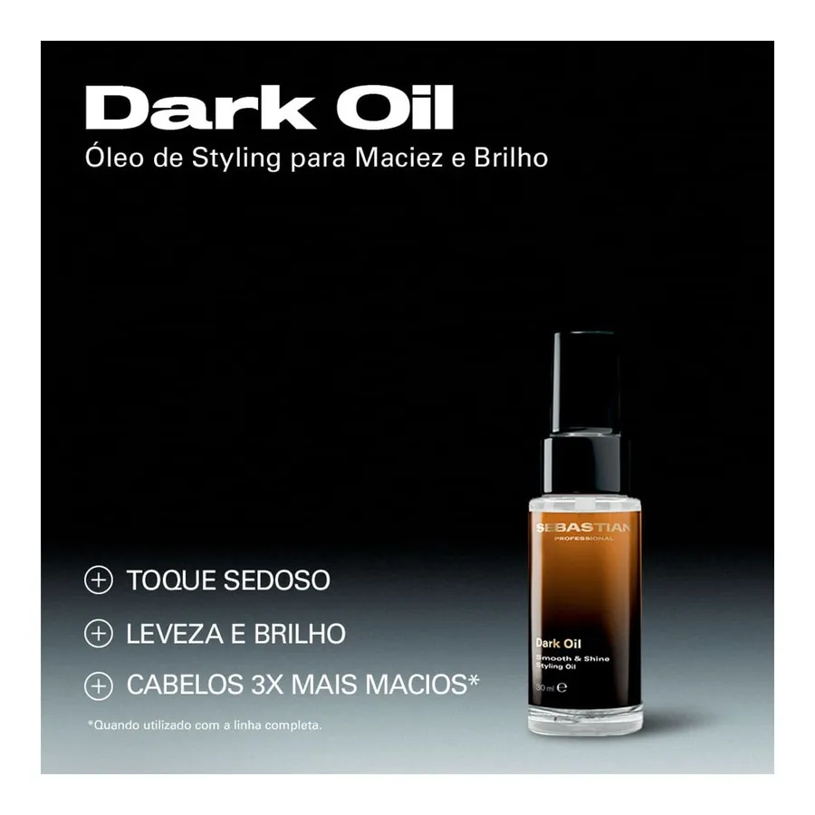 Óleo Capilar Sebastian Professional Dark Oil 30ml — foto 3
