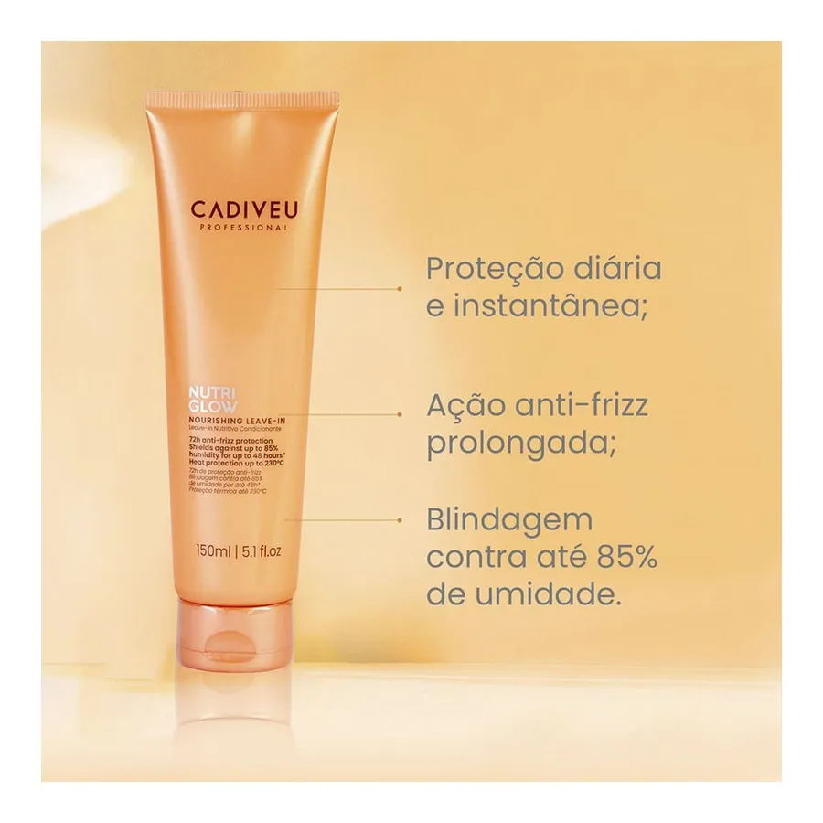 Cadiveu Professional Leave-In Cadiveu Nutri Glow 150ml — foto 3