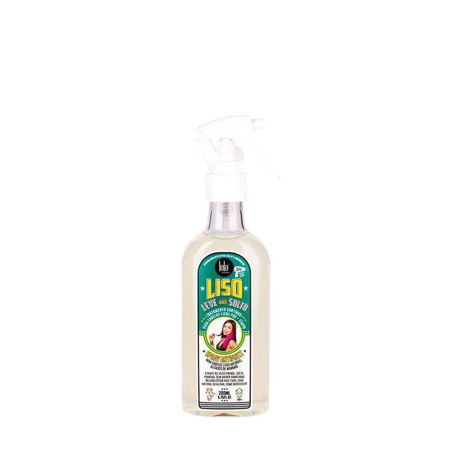 Lola From Rio Leave-In Spray Antifrizz Lola Cosmetics Liso, Leve And Solto 200ml
