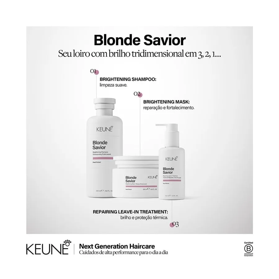 Leave-In Keune Care Blonde Savior 150ml — foto 2