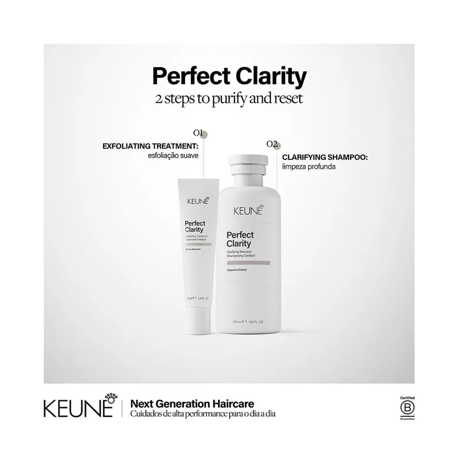 Esfoliante Capilar Keune Care Perfect Clarity - 4 unidades 35ml — foto 3