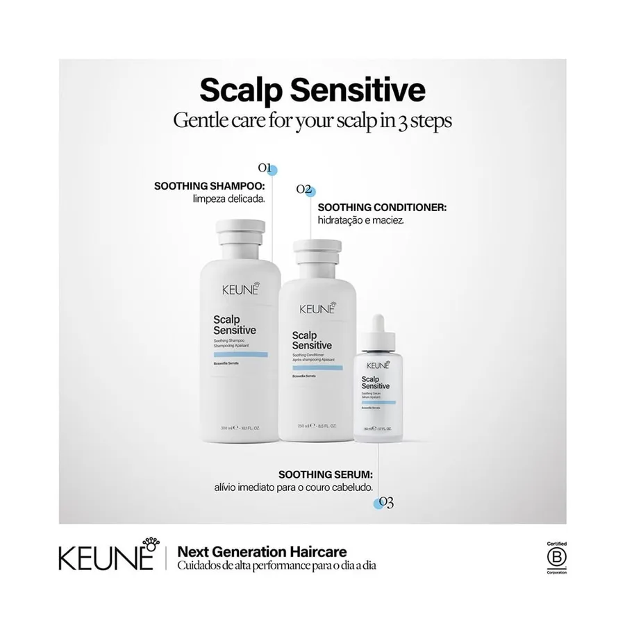 Sérum Capilar Keune Care Scalp Sensitive 50ml — foto 2
