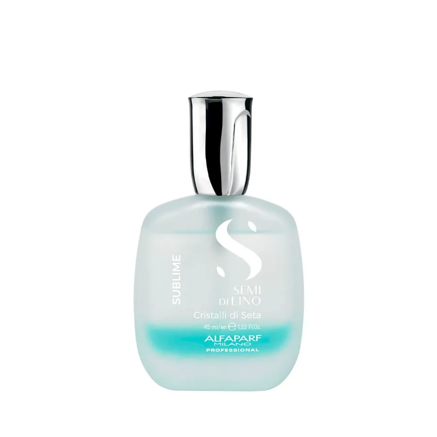 Óleo Alfaparf Milano Professional Semi Di Lino Sublime Cristalli Di Seta 45ml