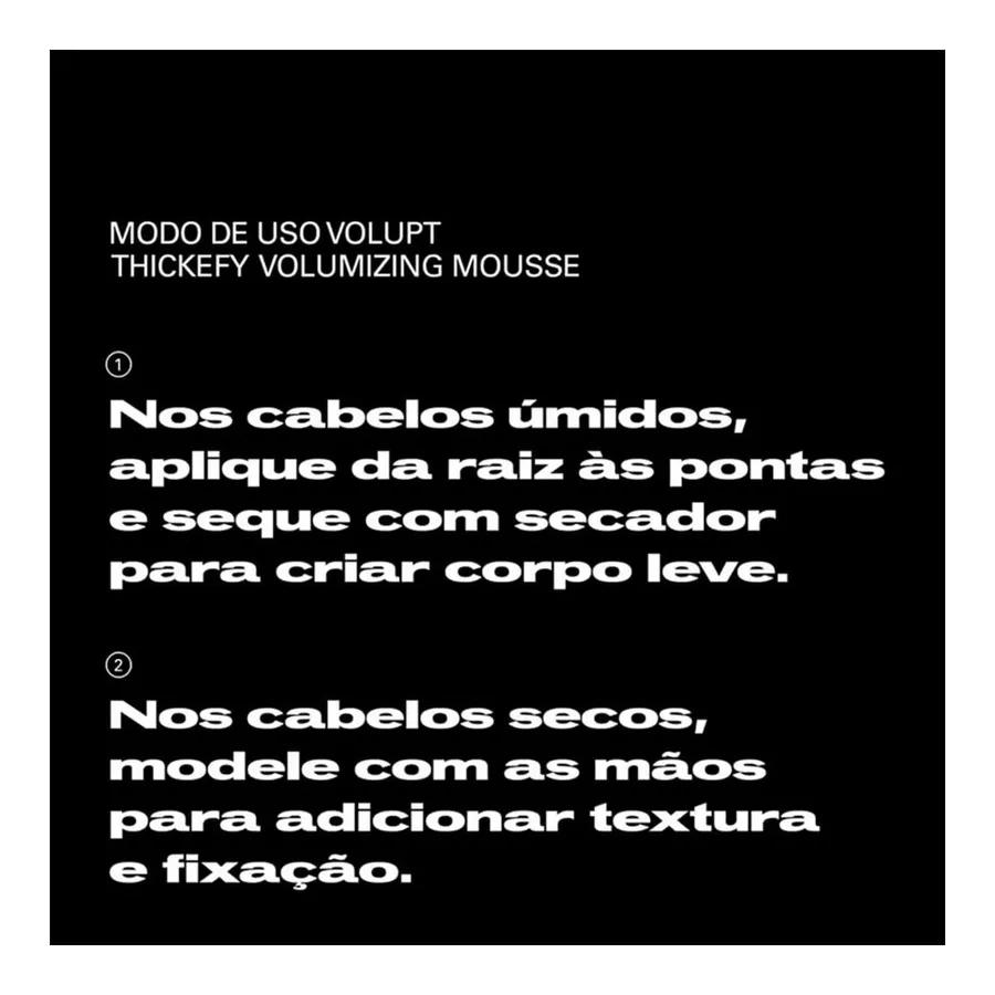 Mousse Sebastian Professional Styling Thickify Volumizing 190ml — foto 3
