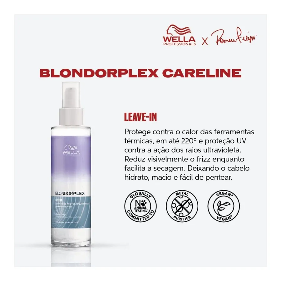 Wella Professionals Leave In BlondorPlex Care Line - Wella 145ml — foto 3