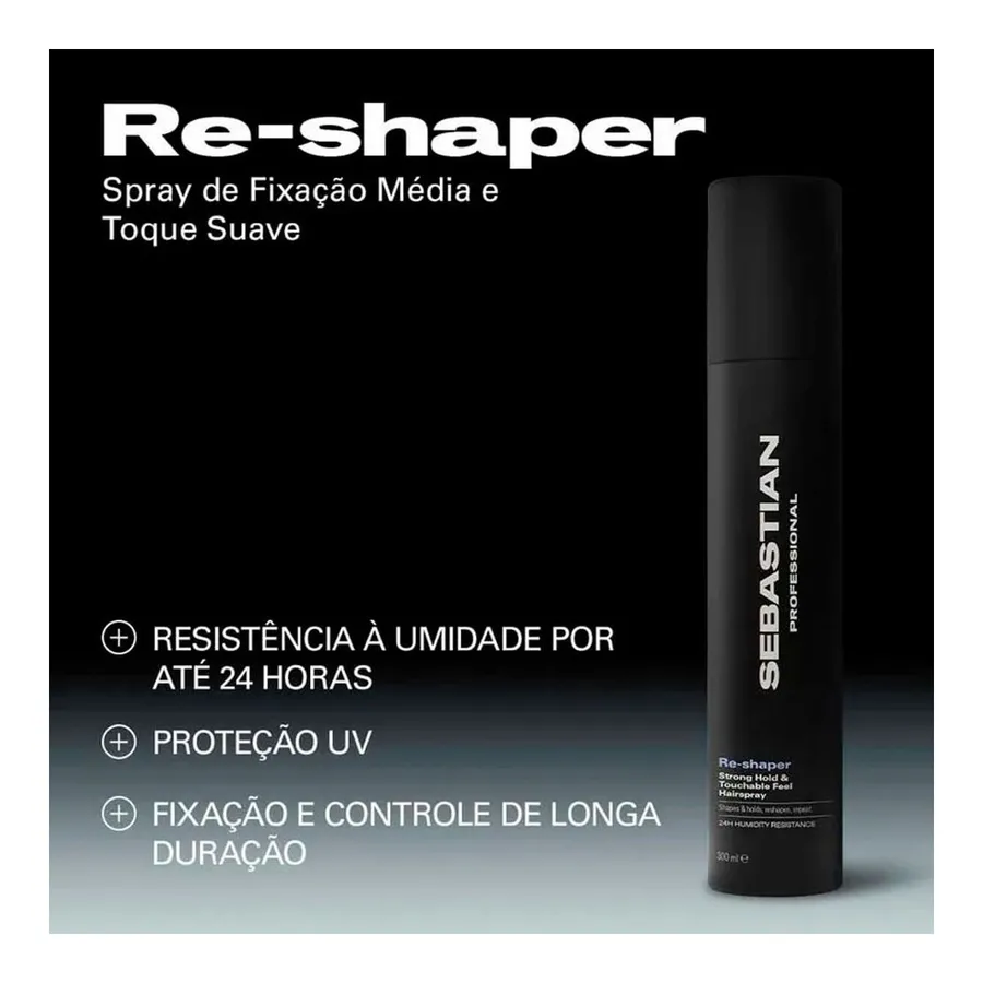 Spray Fixador Sebastian Professional Re-Shaper 300ml — foto 3