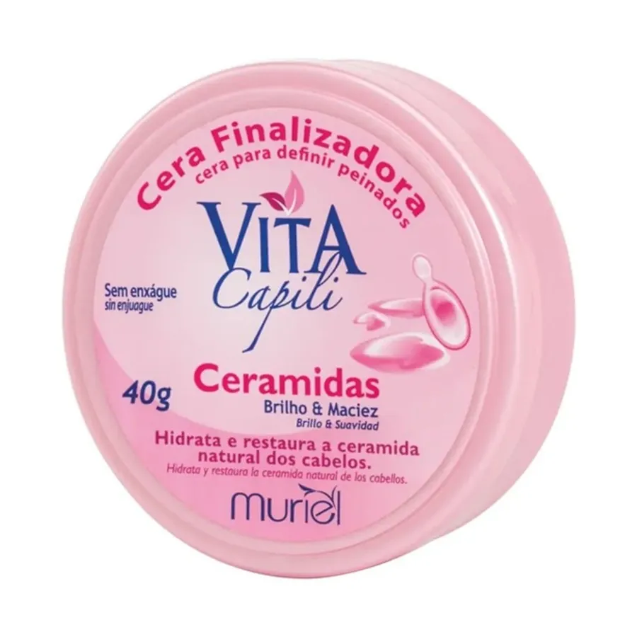 Cera Finalizadora Vita Capili Muriel Ceramidas 40g