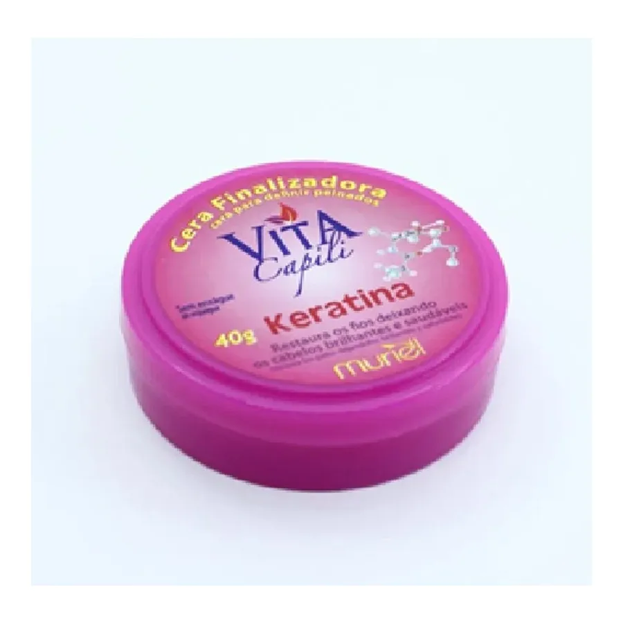 Cera Finalizadora Vita Capili Muriel Ceramidas Queratina 40g — foto 3