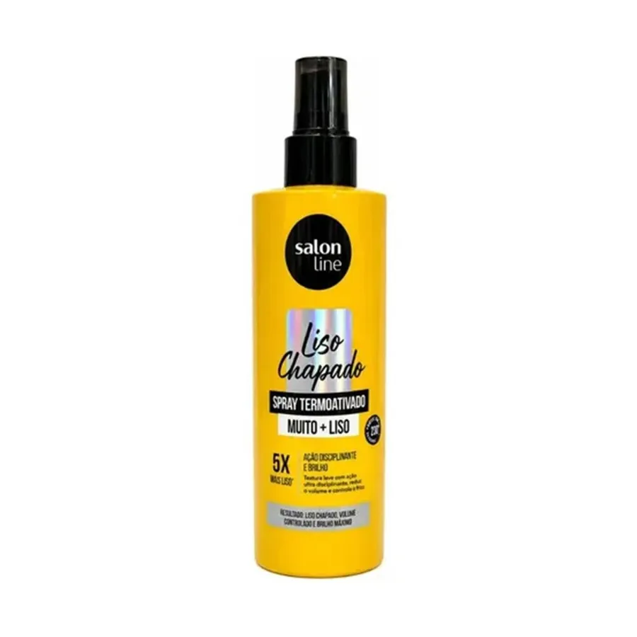 Defrizante Salon Line Meu Liso Muito + Liso Protetor Térmico 240ml