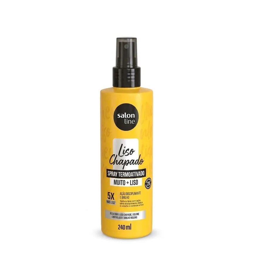 Defrizante Salon Line Meu Liso Muito + Liso Protetor Térmico 240ml — foto 3