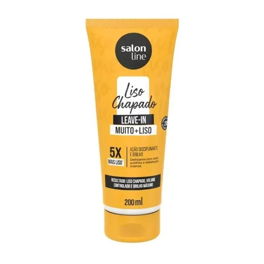 Defrizante Salon Line Protetor Térmico Meu Liso Muito + Liso 200ml