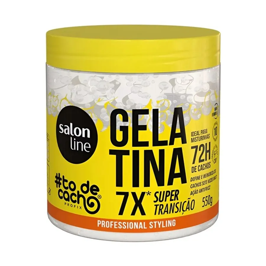 Gelatina Salon Line #Todecacho 7x Super Transição Cap 550g