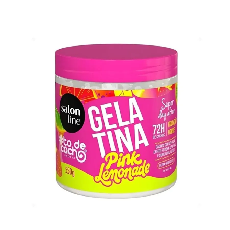 Gelatina Salon Line #ToDeCacho Pink Lemonade 550g