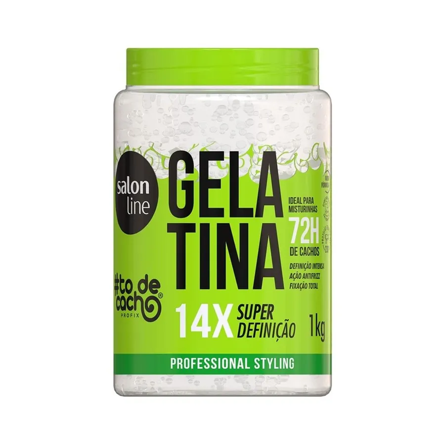 Gelatina Salon Line Todecacho Gel Fix 1kg