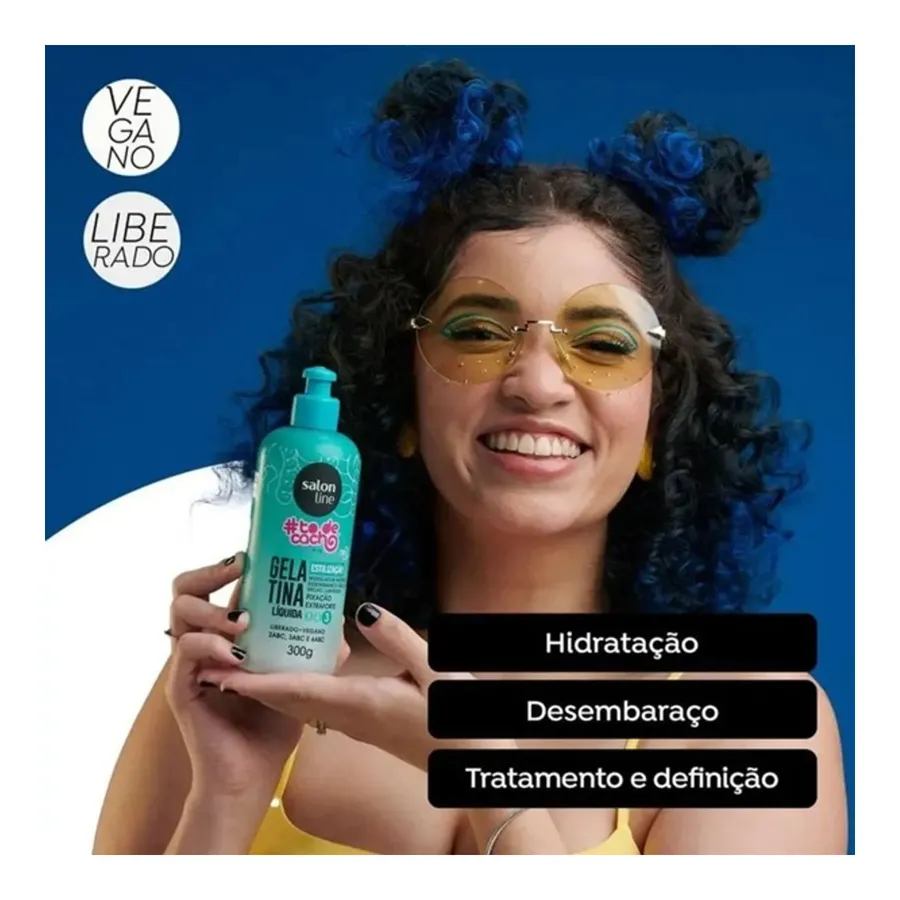 Gelatina Salon Line Todecacho Estilização 300g — foto 3
