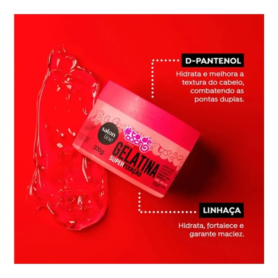 Gelatina Salon Line Todecacho Super Fixação 300g — foto 3