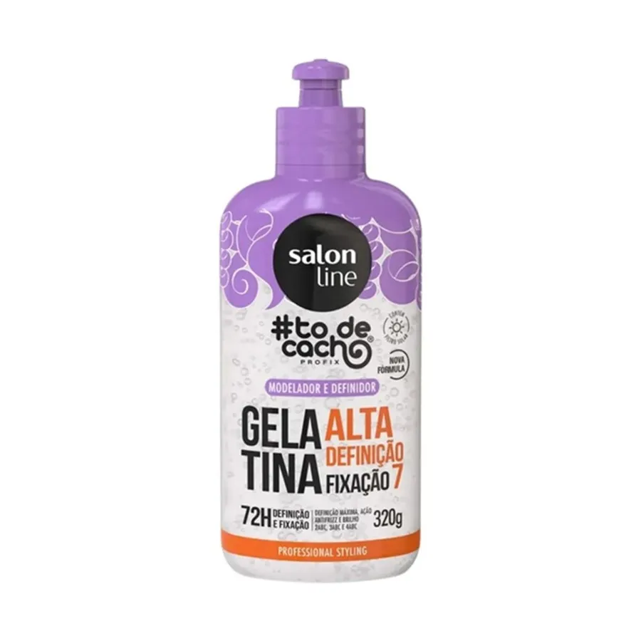 Gelatina Salon Line Todecacho Alta Definição 320g