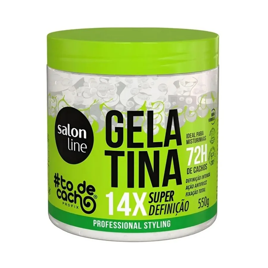 Gelatina Salon Line Todecacho Super Definicao 14x 550g
