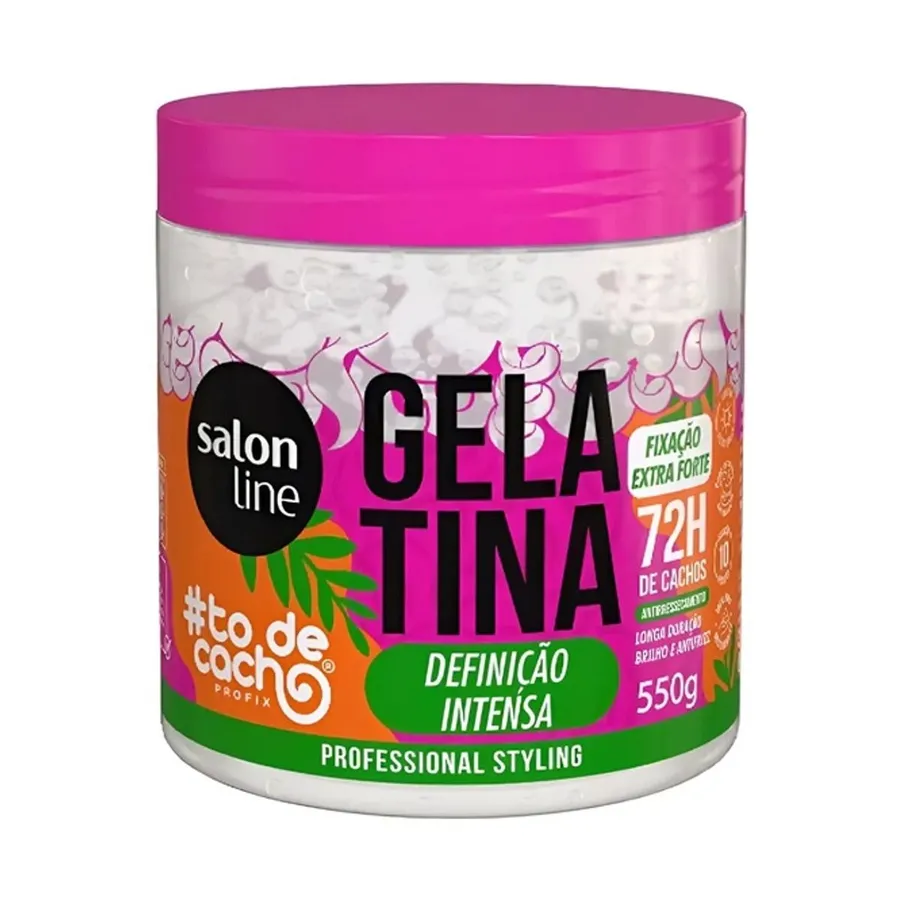 Gelatina Salon Line Definição Intensa 550g