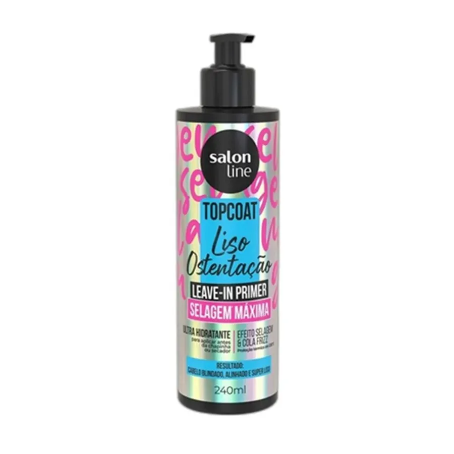 Leave In Salon Line Top Coat Liso Ostentacao 240ml