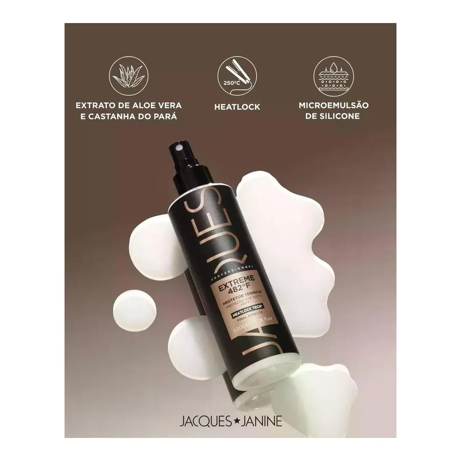 Protetor Térmico Jacques Janine Extreme 482° F 200ml — foto 3