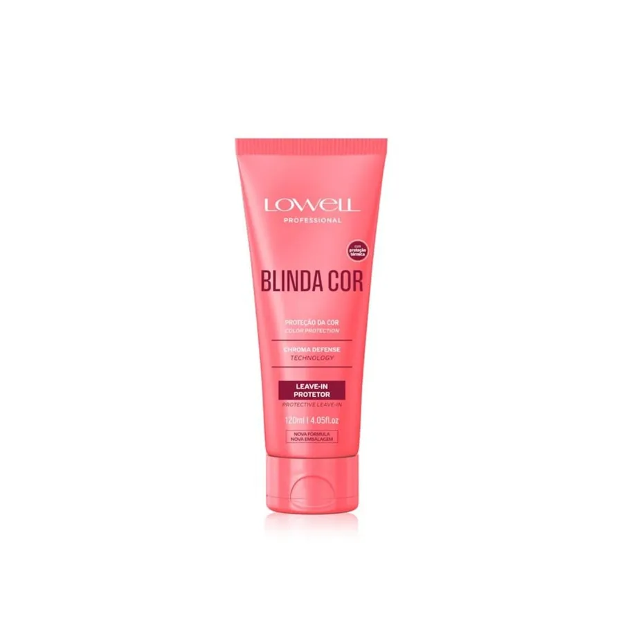 Leave-In Protetor Blinda Cor Lowell - Hidrata, Protege e Mantém a Cor dos Cabelos 120ml