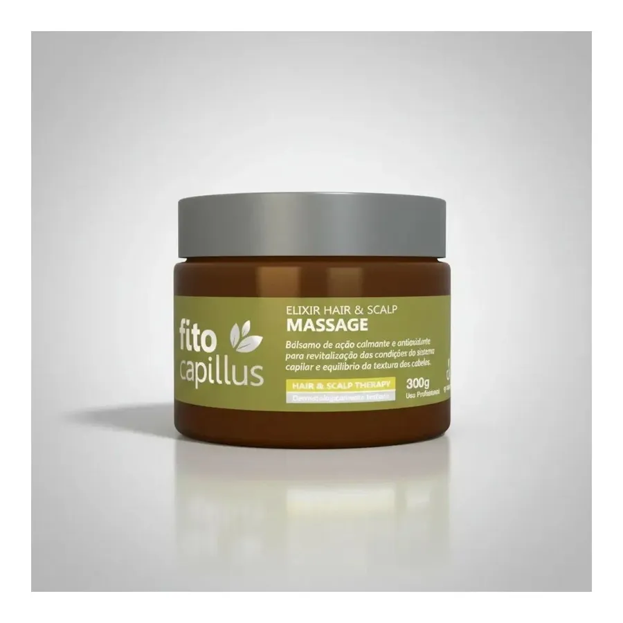 Fito Capillus Elixir Hair & Scalp Massage - Terapia Capilar com Ação Calmante e Antioxidante 300g