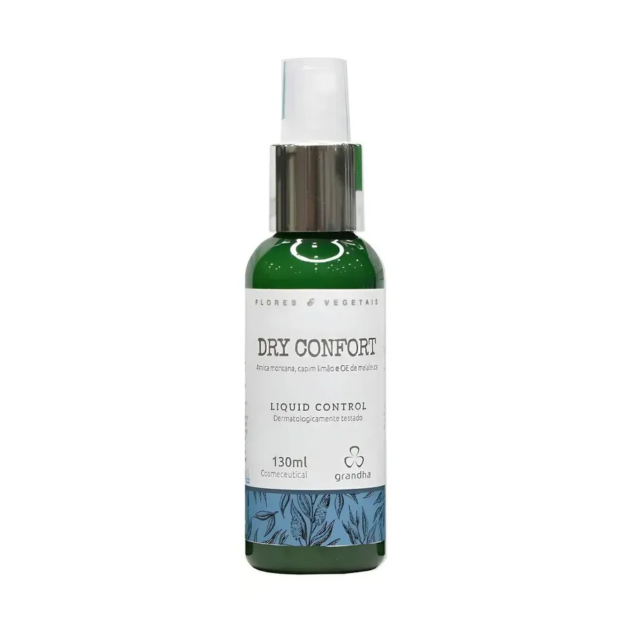 Dry Confort Liquid Control - Controle Oleosidade e Alívio Capilar 130ml